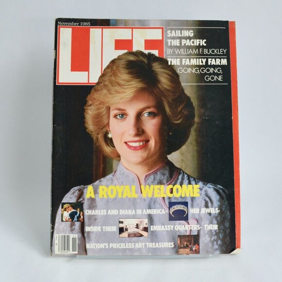 Life Magazine November 1985 A Royal Welcome Vintage - Picture 1 of 4